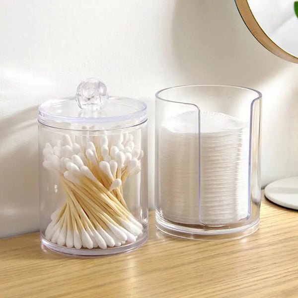 2 Layers Cotton Swab Storage Box